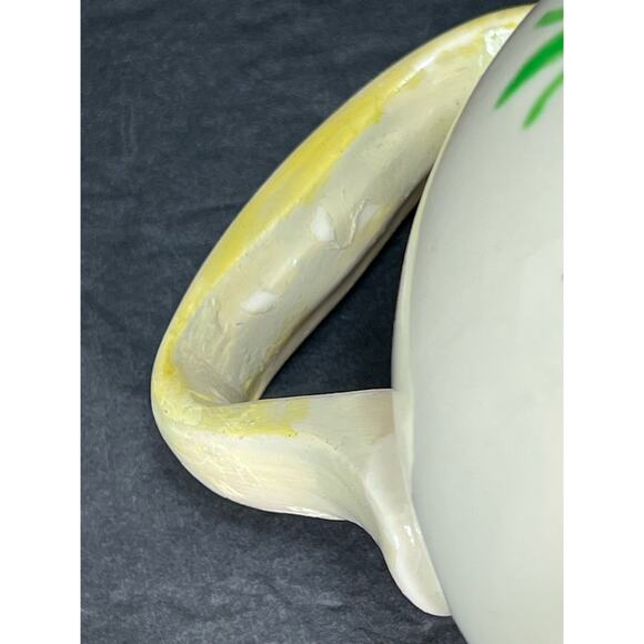 Hull Pitcher Cinderella Blossom and Bouquet Floral #29 Kitchenware 16oz Cottage - Picture 8 of 10